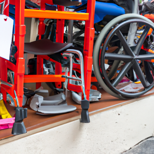 מבחר סוגים שונים של מכשירי הרמה לכיסא גלגלים הקיימים בשוק